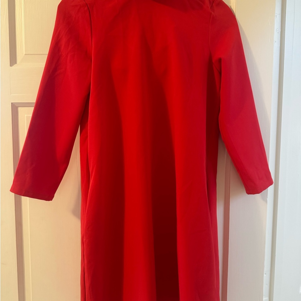 Tuckernuck Bold Red Women's Trench Coat
